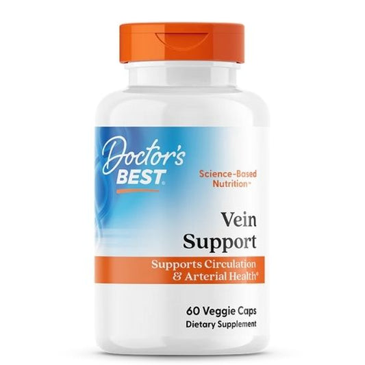 Vein Support with DiosVein and MenaQ7, 60 vcaps, Doctor's Best - Vitax.ro