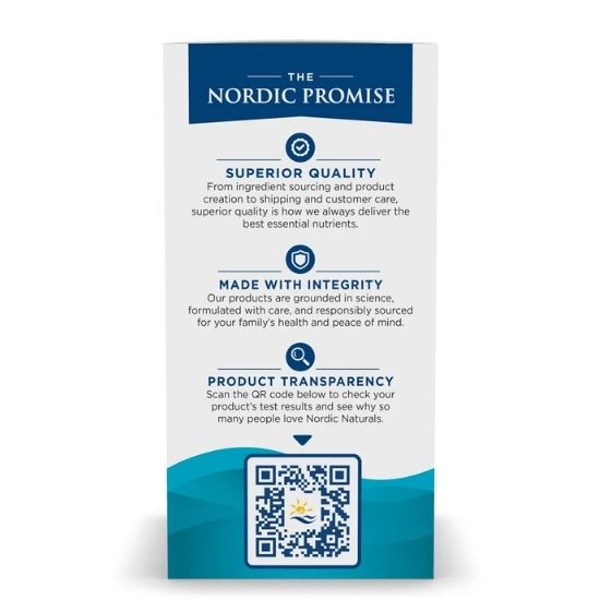 Omega-3, 690mg Lemon, 120 softgels, Nordic Naturals - Vitax.ro