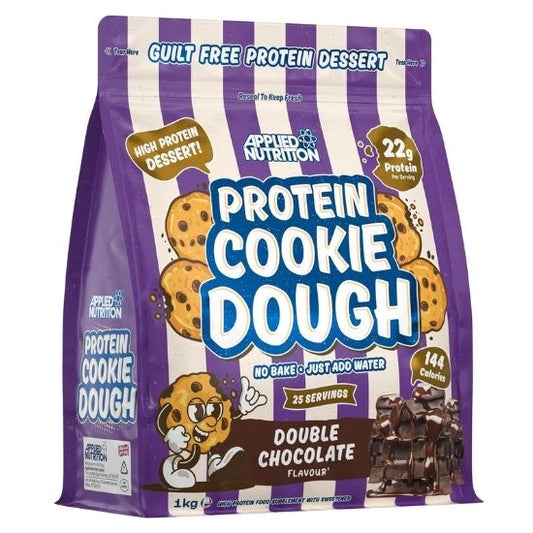 Protein Cookie Dough Dessert, Double Chocolate, 1000g, Applied Nutrition