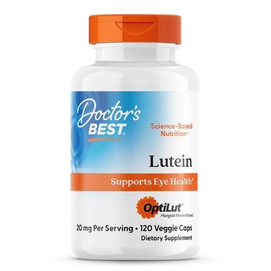 Lutein from OptiLut, 10mg, 120 vcaps, Doctor's Best - Vitax.ro