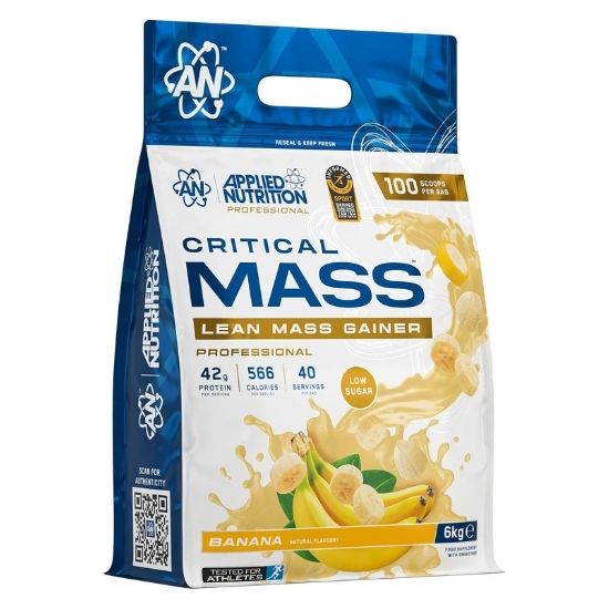 Critical Mass - Professional, Banana, 6000g, Applied Nutrition