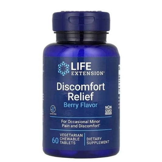 PEA Discomfort Relief, 60 chewable tablets, Life Extension - Vitax.ro