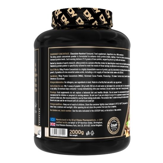 ShadoWhey, Chocolate Hazelnut, 2000g, Dorian Yates