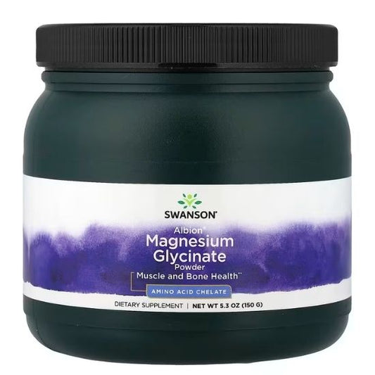 Albion Magnesium Glycinate Powder, 150g, Swanson - Vitax.ro