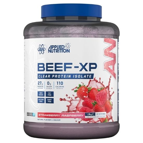 Beef-XP, Strawberry & Raspberry, 1800g, Applied Nutrition - Vitax.ro