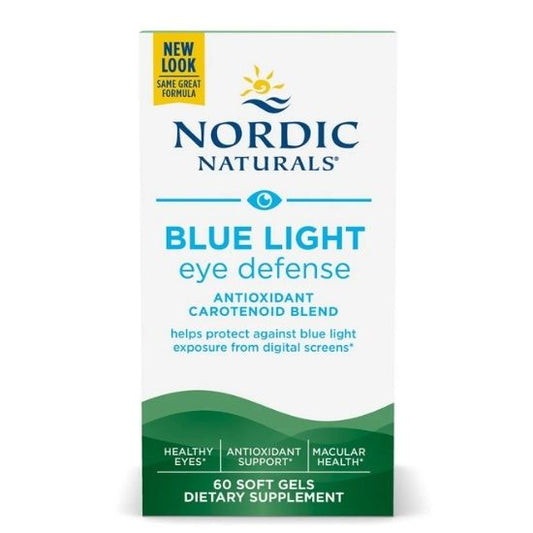 Blue Light Eye Defense, 60 softgels, Nordic Naturals - Vitax.ro