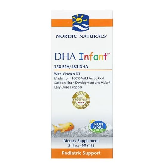 DHA Infant, 60 ml, Nordic Naturals - Vitax.ro