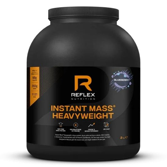 Instant Mass Heavyweight, Blueberry, 2000g, Reflex Nutrition