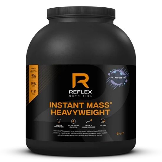 Instant Mass Heavyweight, Blueberry, 2000g, Reflex Nutrition