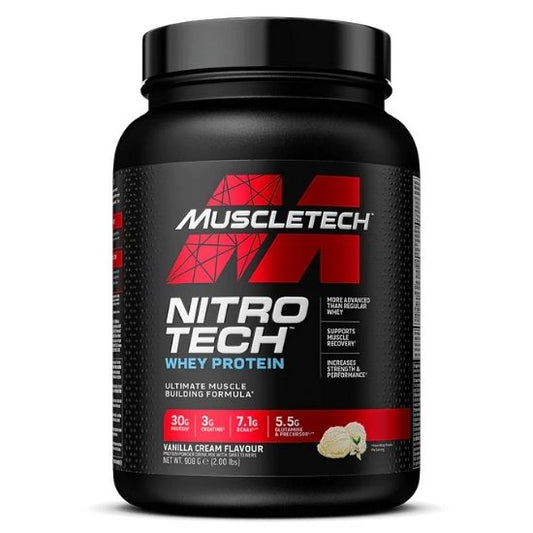 Nitro-Tech, Vanilla, 907g, MuscleTech - Vitax.ro