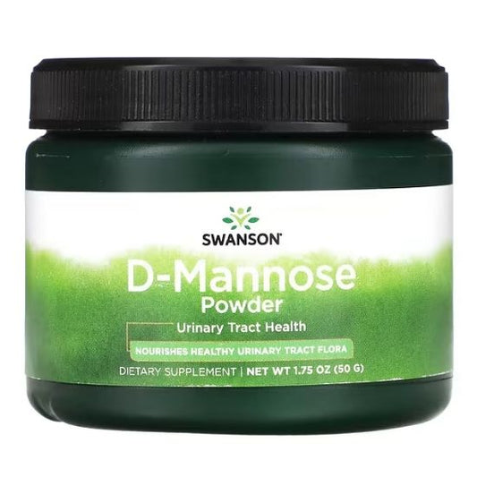 D-Mannose, Powder, 50g, Swanson - Vitax.ro