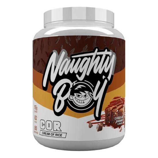 Cream of Rice, Chocolate Brownie, 2000g, Naughty Boy - Vitax.ro