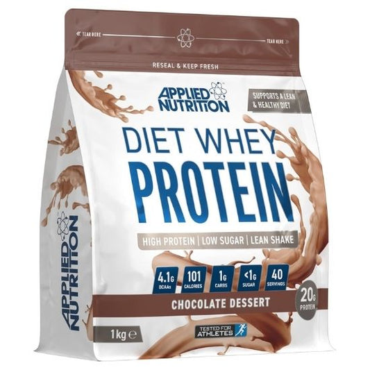 Diet Whey, Chocolate Dessert, 1000g, Applied Nutrition - Vitax.ro