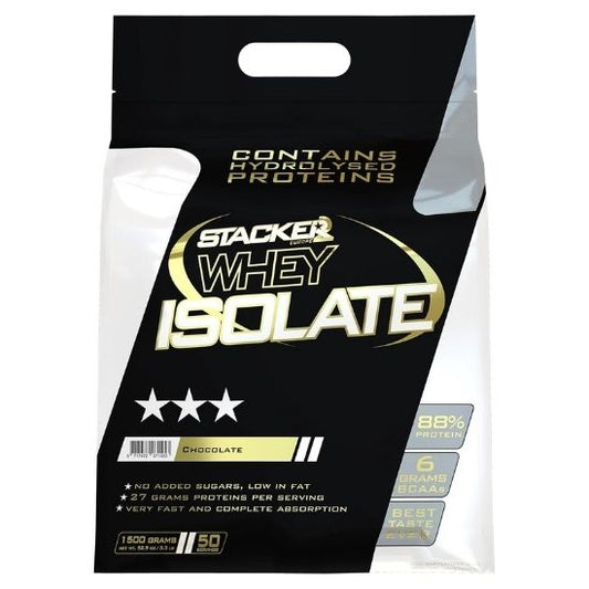 Whey Isolate, Chocolate, 1500g, Stacker2 Europe - Vitax.ro