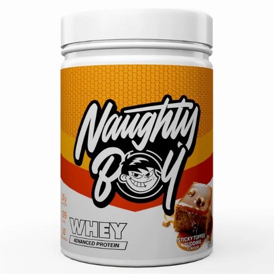 Advanced Whey, Sticky Toffee Pudding, 900g, Naughty Boy - Vitax.ro