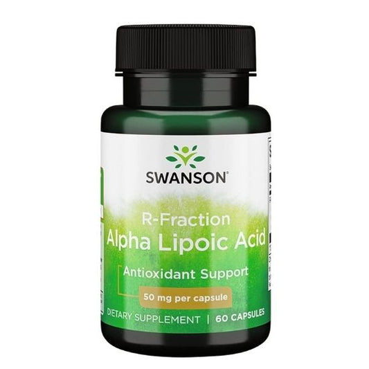 R-Fraction Alpha Lipoic Acid, 50mg, 60 caps, Swanson - Vitax.ro