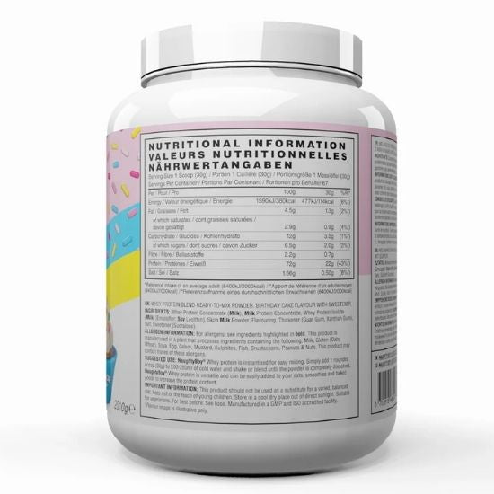 Advanced Whey, Birthday Cake, 2010g, Naughty Boy - Vitax.ro