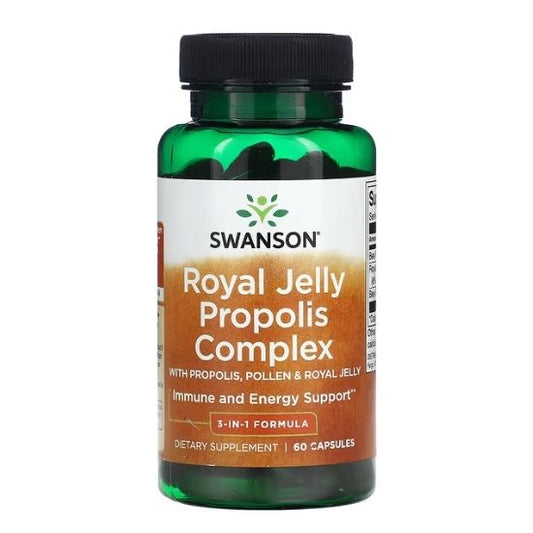 Royal Jelly Propolis Complex, 60 caps, Swanson - Vitax.ro