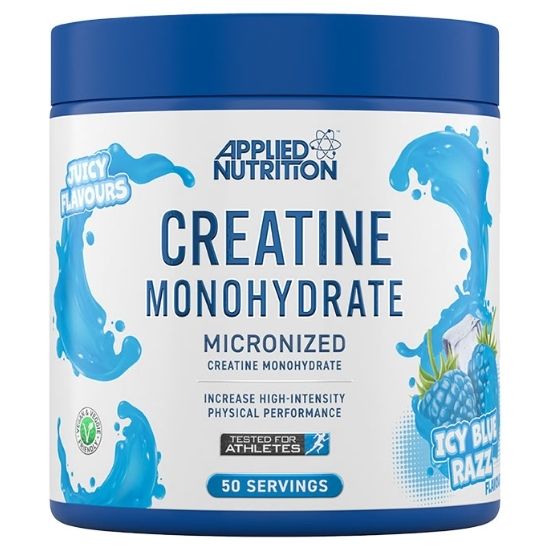 Creatine Monohydrate, Icy Blue Razz, 250g, Applied Nutrition