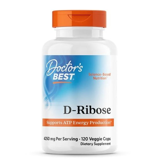 D-Ribose, 850mg, 120 vcaps, Doctor's Best - Vitax.ro