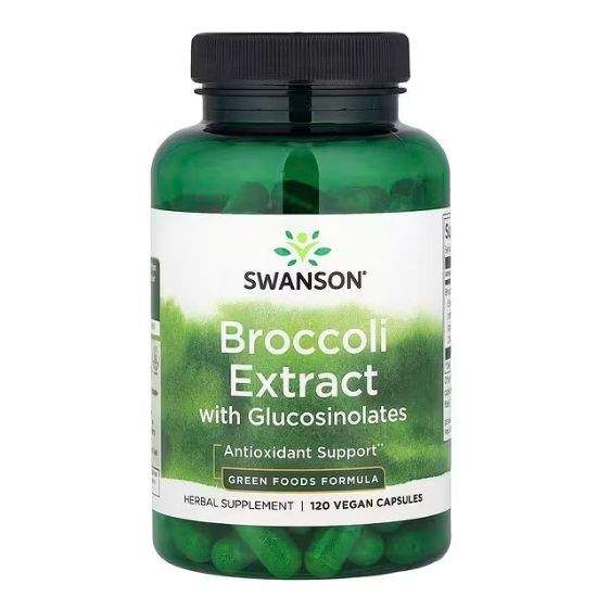 Broccoli Extract with Glucosinolates, 120 vcaps, Swanson - Vitax.ro