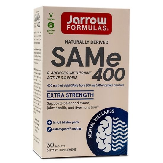 SAMe 400, 30 tabs, Jarrow Formulas - Vitax.ro