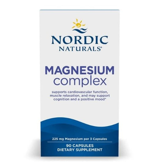 Magnesium Complex, 90 caps, Nordic Naturals - Vitax.ro