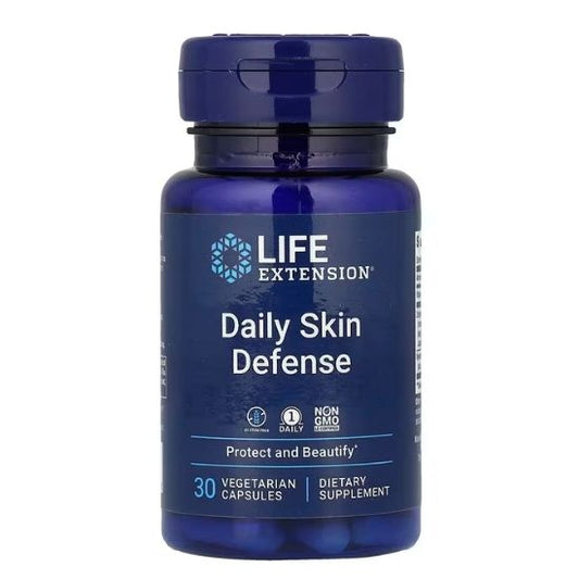 Daily Skin Defense, 30 vcaps, Life Extension - Vitax.ro