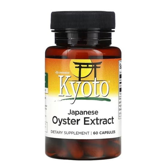 Oyster Extract, 100% Natural Japanese, 60 caps, Swanson - Vitax.ro
