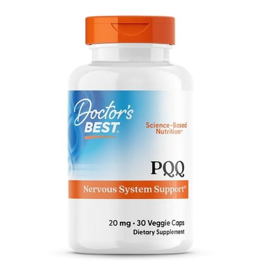 PQQ with BioPQQ, 20mg, 30 vcaps, Doctor's Best - Vitax.ro