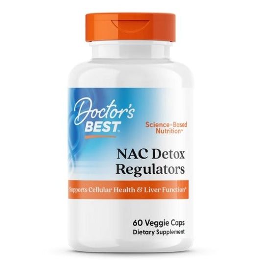 NAC Detox Regulators, 60 vcaps, Doctor's Best - Vitax.ro