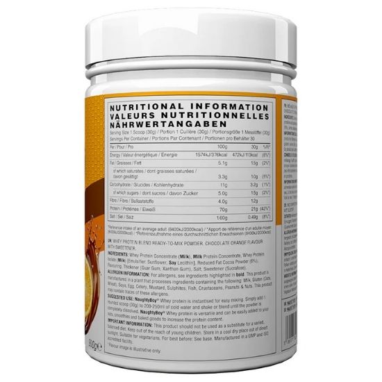 Advanced Whey, Chocolate Orange, 900g, Naughty Boy - Vitax.ro