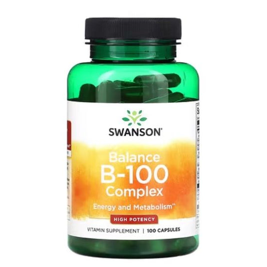 Balance B-100 Complex, 100 caps, Swanson - Vitax.ro