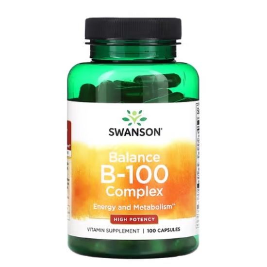 Balance B-100 Complex, 100 caps, Swanson - Vitax.ro