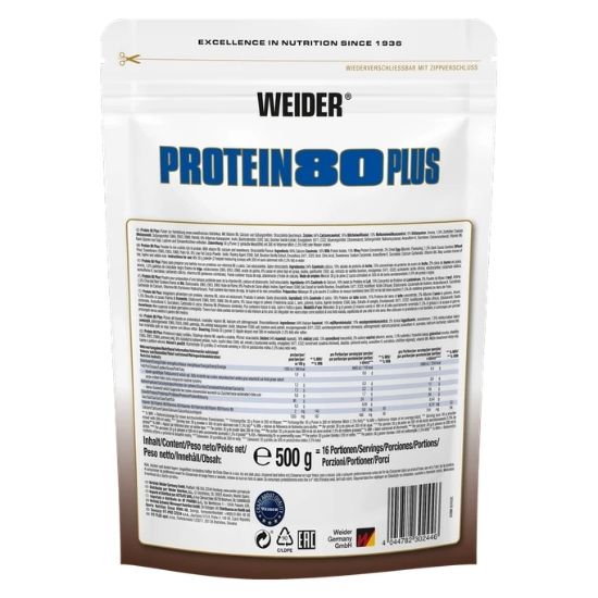 Protein 80 Plus, Stracciatella, 500g, Weider