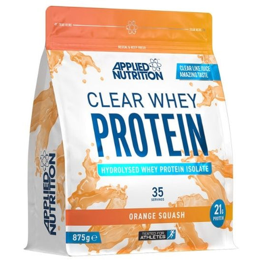Clear Whey Protein, Orange Squash, 875g, Applied Nutrition - Vitax.ro