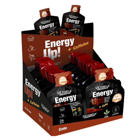 Joe Weider Victory Endurance Energy Up!+Caffeine, Cola, 24x40g, Weider - Vitax.ro
