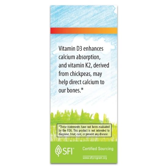 Kid's Super Daily D3 + K2, 10 ml, Carlson Labs - Vitax.ro