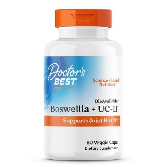 Boswellia with UC-II, 60 vcaps, Doctor's Best - Vitax.ro