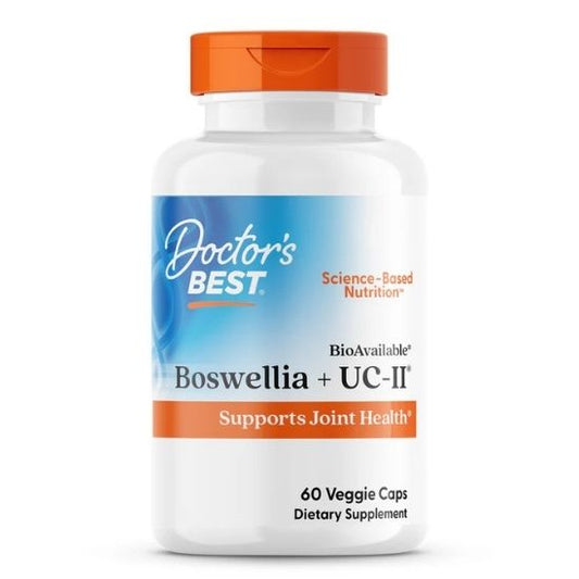 Boswellia with UC-II, 60 vcaps, Doctor's Best