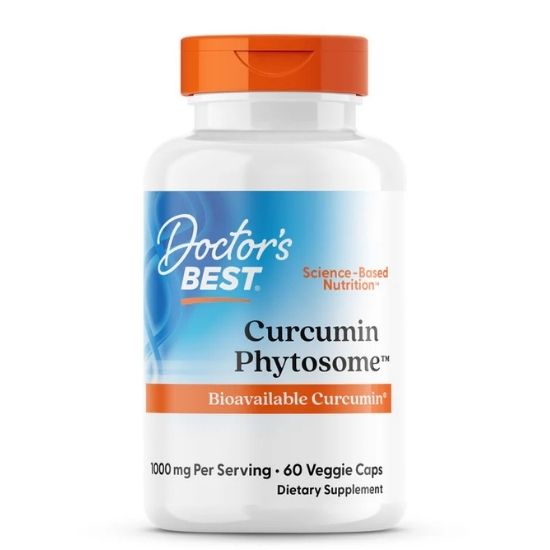 Curcumin Phytosome cu Meriva, 500mg, 60 vcaps, Doctor's Best - Vitax.ro