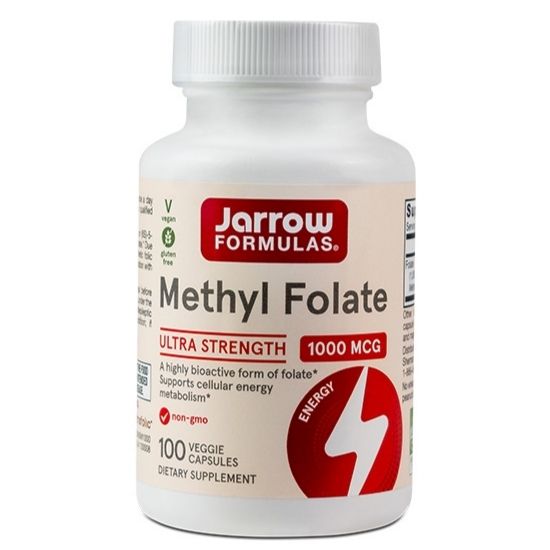 Methyl Folate, 1000mcg, 100 caps, Jarrow Formulas - Vitax.ro