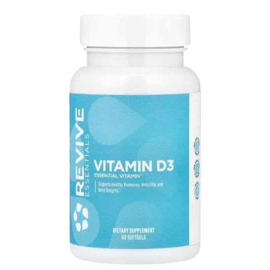 Vitamin D3, 60 vcaps, Revive - Vitax.ro