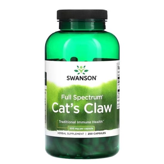 Cat's Claw, 500mg, 250 caps, Swanson - Vitax.ro