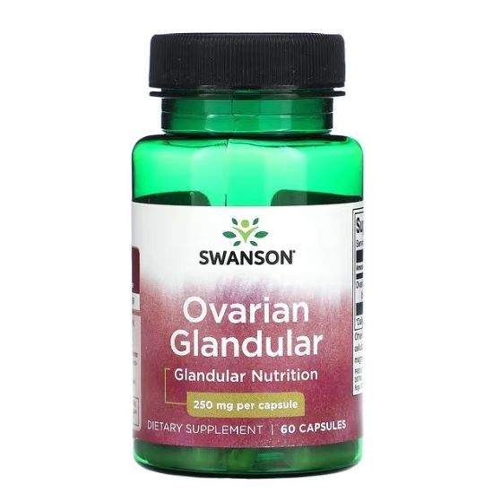 Ovarian Glandular, 250mg, 60 caps, Swanson - Vitax.ro