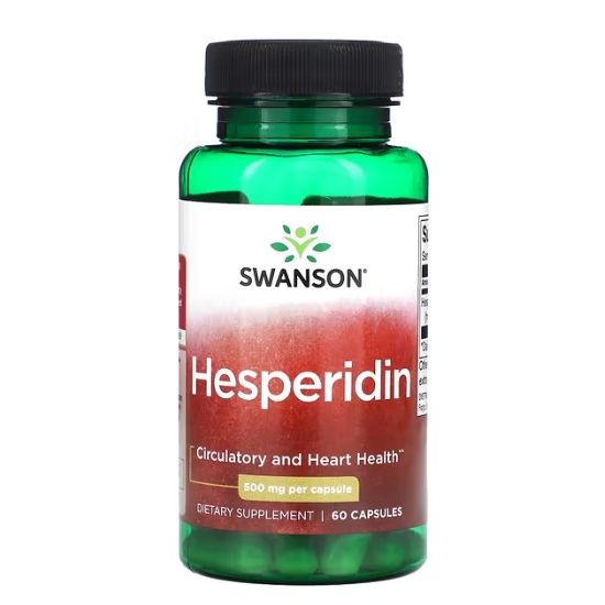 Hesperidin, 500mg, 60 caps, Swanson - Vitax.ro