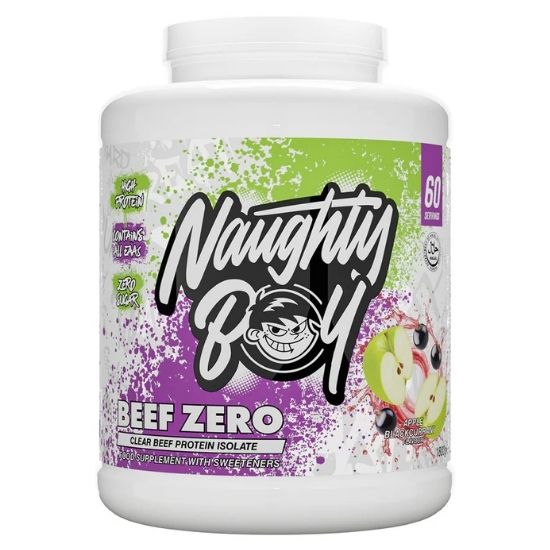 Beef Zero, Apple Blackcurrant, 1800g, Naughty Boy - Vitax.ro