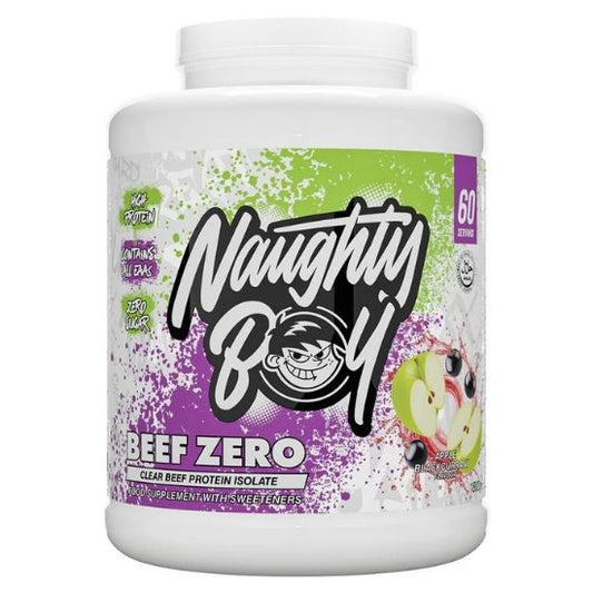 Beef Zero, Apple Blackcurrant, 1800g, Naughty Boy - Vitax.ro