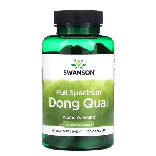Full Spectrum Dong Quai, 530mg, 100 caps, Swanson - Vitax.ro