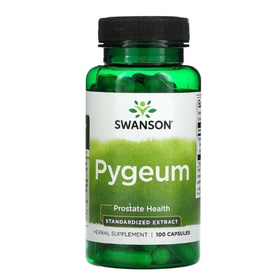 Pygeum, Standardized Extract, 100 caps, Swanson - Vitax.ro